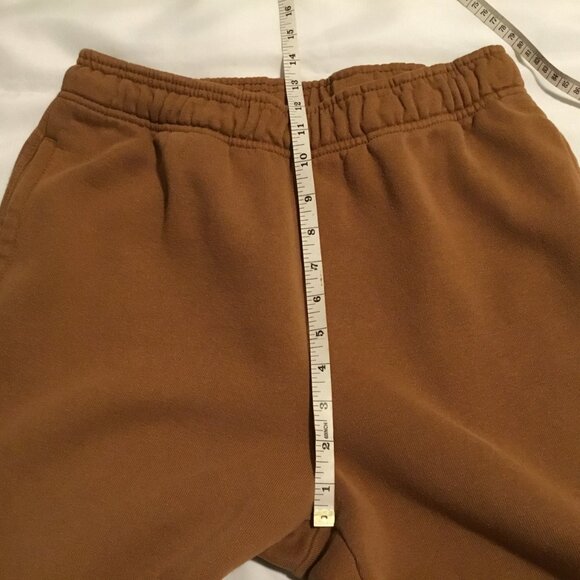 Carhartt Men's Brown Midweight Tapered Sweatpant Joggers- Relaxed Fit Size Small - Picture 8 of 9